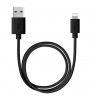 Кабель USB - Apple 8 pin Lightning  Deppa 2m Black