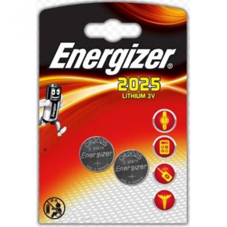 Батарейка Energizer CR2025-2BL, 3V