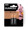 Батарейка Duracell ААA, LR03 (мизинчиковая),1,5V, 2шт. в упаковке