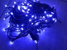 Гирлянда уличная 20м. 160 LED, темный провод, Синий с мерцанием (можно соединять) (арт.wm20-blue)