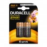 Батарейка Duracell ААA, LR03-6BL, 1.5V, алкалиновая (щелочная) - 6шт.