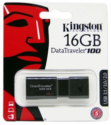 USB флешка 16GB Kingston DataTraveler 100 USB 3.1