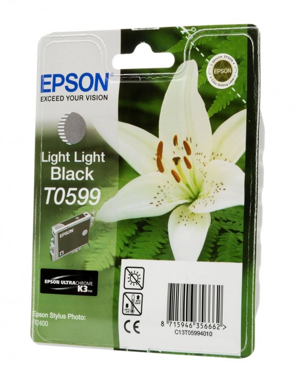 Картридж Epson T0599 Light Black оригинал в технологической упаковке