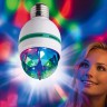 Купить Светодиодная лампа диско LED (красный, зеленый, синий), цоколь Е27, 220 В+переходник в магазине Мастер Связи