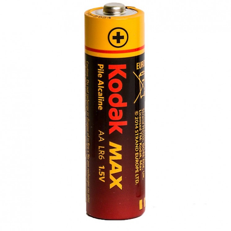 Батарейка Kodak MAX AA/LR6 1.5V  -  1шт.