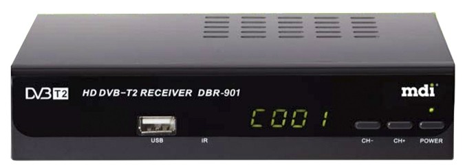 Купить DVB-T2 ресивер MDI DBR-901 в магазине Мастер Связи