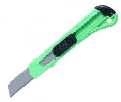 Нож канцелярский с лезвием 18 мм, с фиксатором, Attache