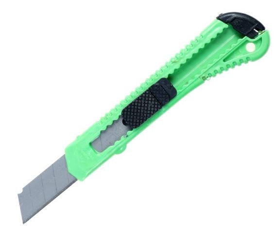 Купить Нож канцелярский с лезвием 18 мм, с фиксатором, Attache в магазине Мастер Связи