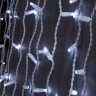 Купить Бахрома  уличная 6м-70см., 320!!! ламп LED, цвет свечения  Белый, нить белая, можно соединять (zwm-2-800w) в магазине Мастер Связи