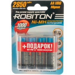 Аккумулятор ROBITON 2850MHAA-4/box (4шт)