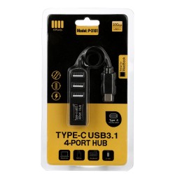 USB 3.1 Hub Type-C 4 Ports (4 порта) 