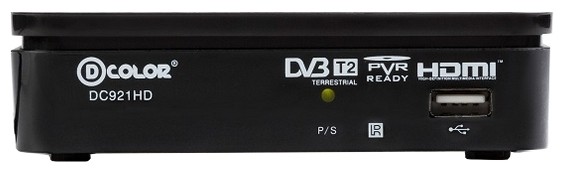 Цифровой ТВ тюнер для телевизора D-Color DC921HD