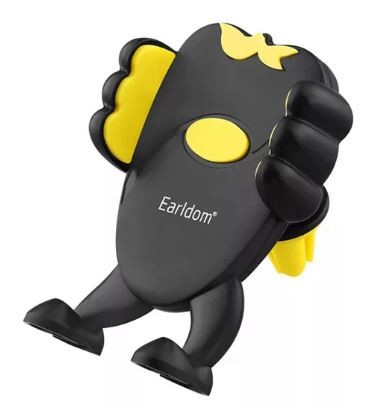 Купить Earldom EH-05 Yellow - Black, держатель на решётку воздуховода в магазине Мастер Связи