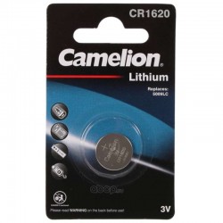 Батарейка Camelion CR1620-1BL, 3В, Li