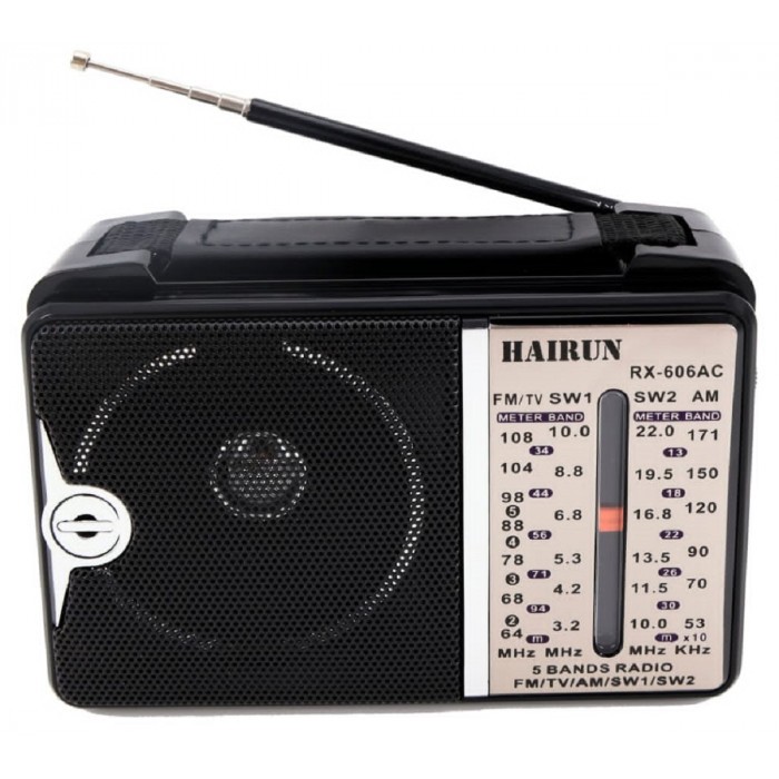 Купить Портативный радиоприемник Hairun RX-606AC в магазине Мастер Связи