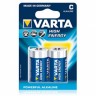 Батарейка Varta LR14-2BL, High Energy. Тип C 
