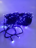 Гирлянда уличная 30м. 200 LED, темный провод, Синий с мерцанием (можно соединять) (wm30-blue)