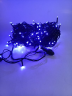 Гирлянда уличная 30м. 200 LED, темный провод, Синий с мерцанием (можно соединять) (wm30-blue)