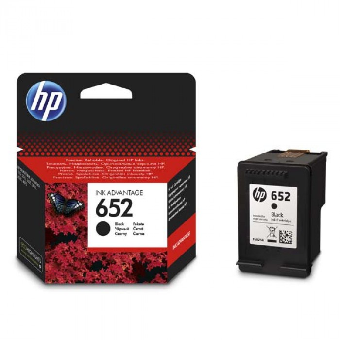 Картридж HP 652 (F6V25AE) Black