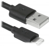 Купить Кабель USB - Apple 8 pin Lightning Defender ACH01-10BH 3M в магазине Мастер Связи