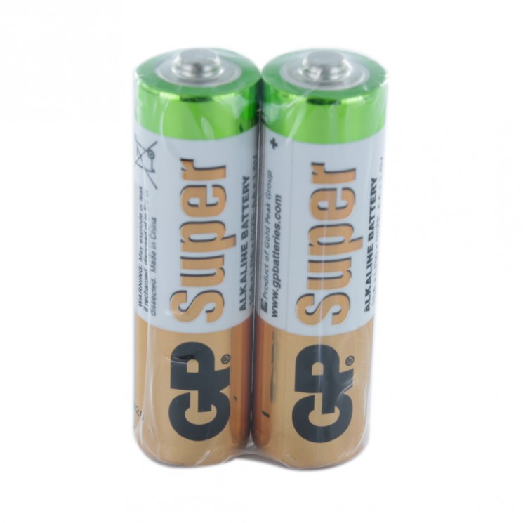 Батарейка GP AA Super Alkaline 1.5V (15AEBRA-2S2)