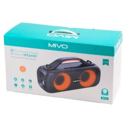 Портативная Bluetooth колонка Mivo M14 / BT 5.1 / IPX5 / 30W / FM