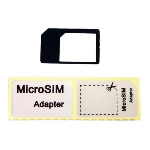 micro sim adapter for iPhone 4 iPad 3G цвет черный