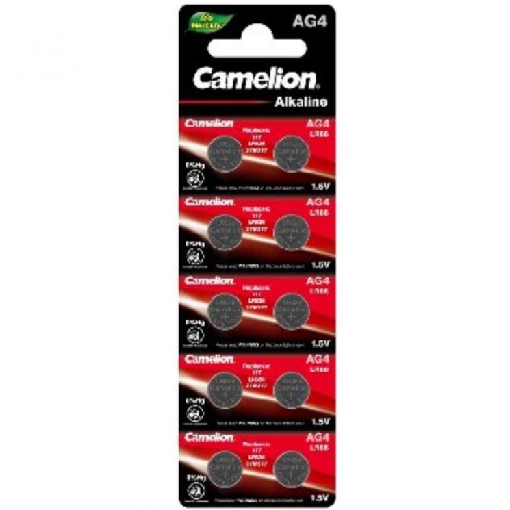 Купить Батарейка Camelion AG4-LR66-10BL (177, LR626,376,377) (цена за 1 штуку) в магазине Мастер Связи
