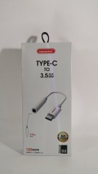 Переходник Okami TYPE-C на Audio 3.5mm для наушников, гарнитуры