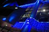Гирлянда уличная "Бахрома" 5м*40/60см, 8 режимов, 180 ламп LED, цвет свечения Синий, нить прозрачная (можно соединять)(арт.196-138)