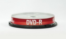 Диск DVD+R 4.7 GB 16x (Data Standard) CB-10																			