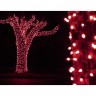 Купить Гирлянда уличная 20м 240LED,темный провод,цвет свечения Красный (можно соединять)светодиодная,(арт.183-760) в магазине Мастер Связи