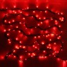 Гирлянда уличная 20м 240LED,темный провод,цвет свечения Красный (можно соединять)светодиодная,(арт.183-760)