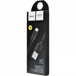Кабель USB - Apple 8 pin Lightning  Hoco X5 Black 1M 