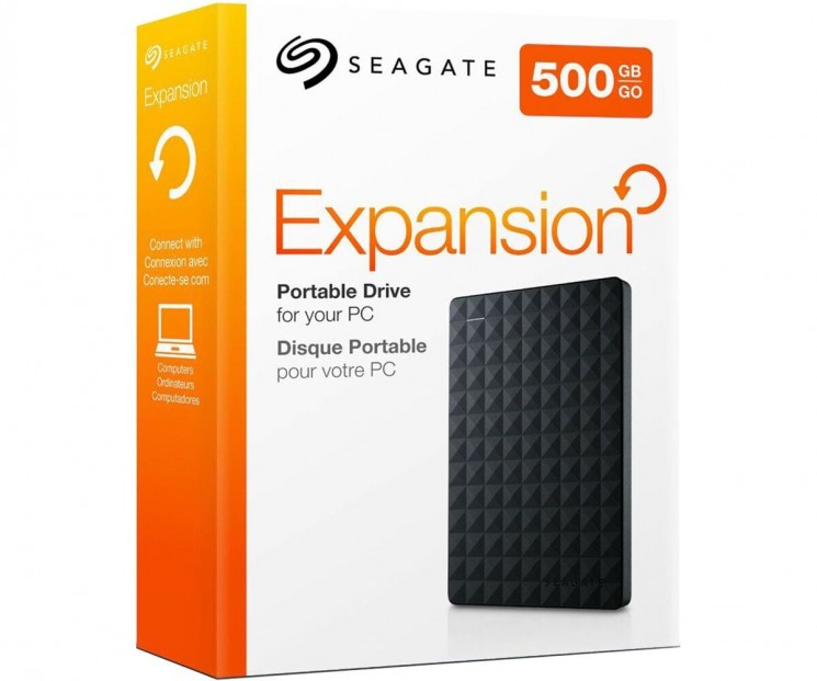 Внешний жесткий диск  Seagate STEA500400 500 GB Expansion 2,5" 5400RPM USB 3.0 RTL 