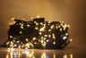 Купить Гирлянда уличная 20м. 200 LED, темный провод, тёплый белый с мерцанием (можно соединять) (арт.WM20-zol) в магазине Мастер Связи