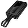 Внешний аккумулятор с кабелем Type-C и Lighting Hoco J162A 20000mAh