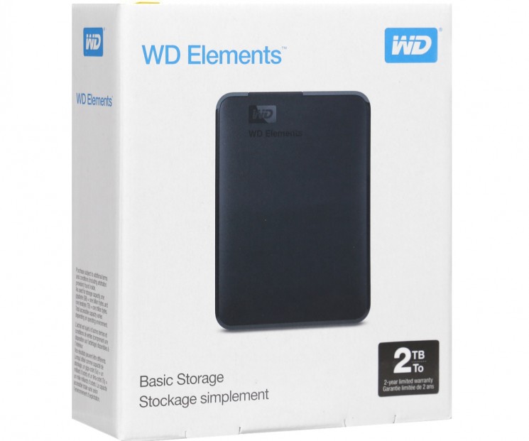 Внешний жесткий диск Western Digital  2Tb Black WDBMTM0020BBK-EEUE USB 3.0