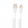 Купить Кабель USB - Apple 8 pin Lightning BYZ BL-656 1.5M, пружинка в магазине Мастер Связи