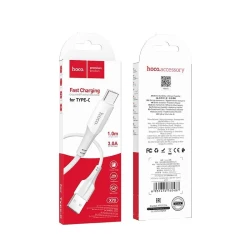 Кабель USB - Type-C HOCO X70, 1.0м, 3,0А, цвет: белый