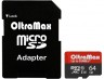 Карта памяти OLTRAMAX MicroSD 64GB UHS-I U3 95 MB/s