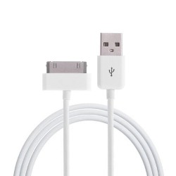 Кабель USB - Apple 30 pin  , 1.0м White техпак