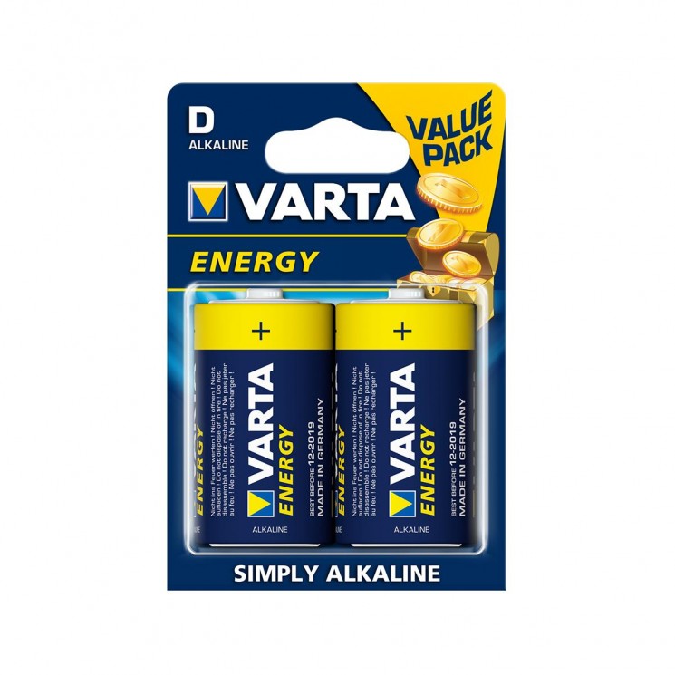 Купить Батарея Varta Energy LR20-2BL, 2 шт. D в магазине Мастер Связи