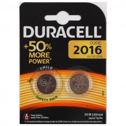 Батарейка Duracell CR2016-2BL, 3В