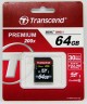 Купить Карта памяти SDXC 64Гб Transcend Cl-10 UHS-1 (30 Mb/s) в магазине Мастер Связи