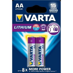 Батарейка Varta LITHIUM AA/LR6 1.5V  -  2шт. 