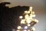 Купить Гирлянда уличная 20м. на толстом черном проводе,свечение тепл-белое (арт. XL20-ZOL) в магазине Мастер Связи