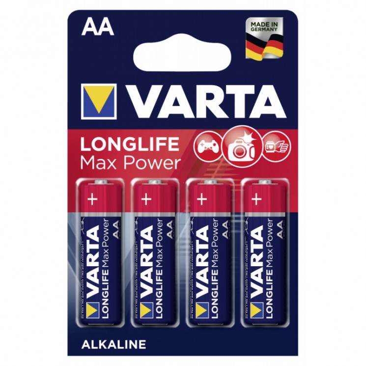 Купить Батарейка Varta LONGLIFE AA/LR6 1.5V  -  4шт.  в магазине Мастер Связи