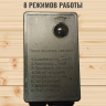 Гирлянда уличная 50м. с режимами, на толстом черном проводе (iP65), свечение Белое (арт. WM50-W-XL)   