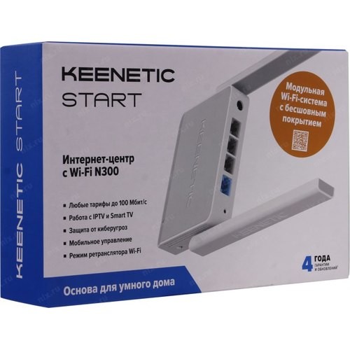 Купить Беспроводной роутер Keenetic Start (KN-1111) в магазине Мастер Связи
